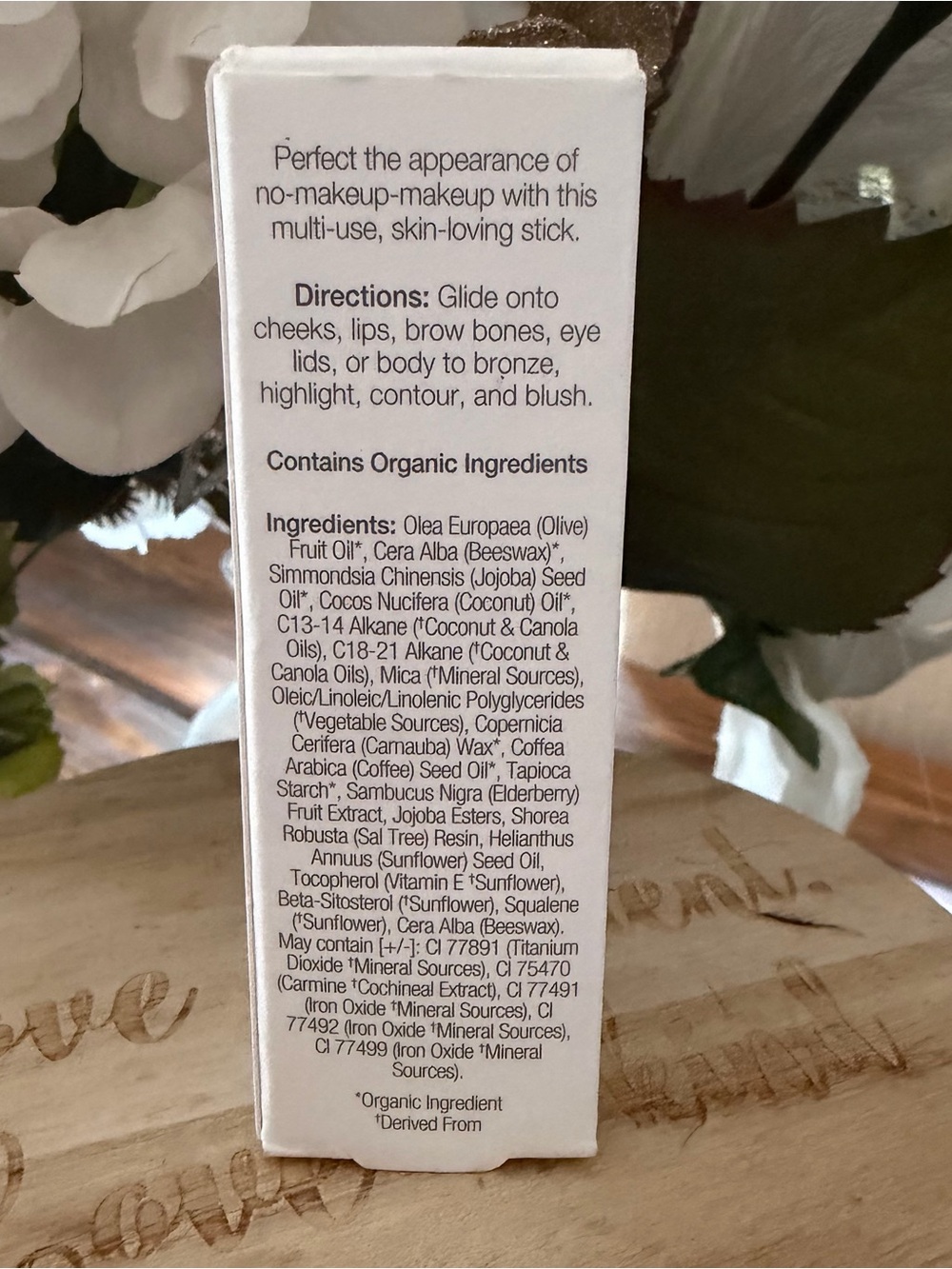 OGEE TOPAZ SCULPTED FACE STICK organic ingredients NIB .28 oz - Picture 8 of 11